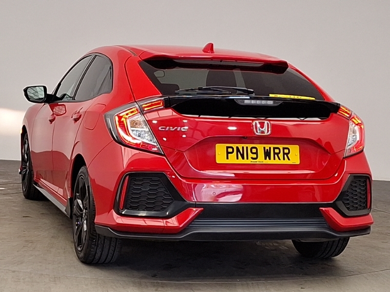 Honda Civic 1.0 Vtec Turbo 126 Sport Line Red #2