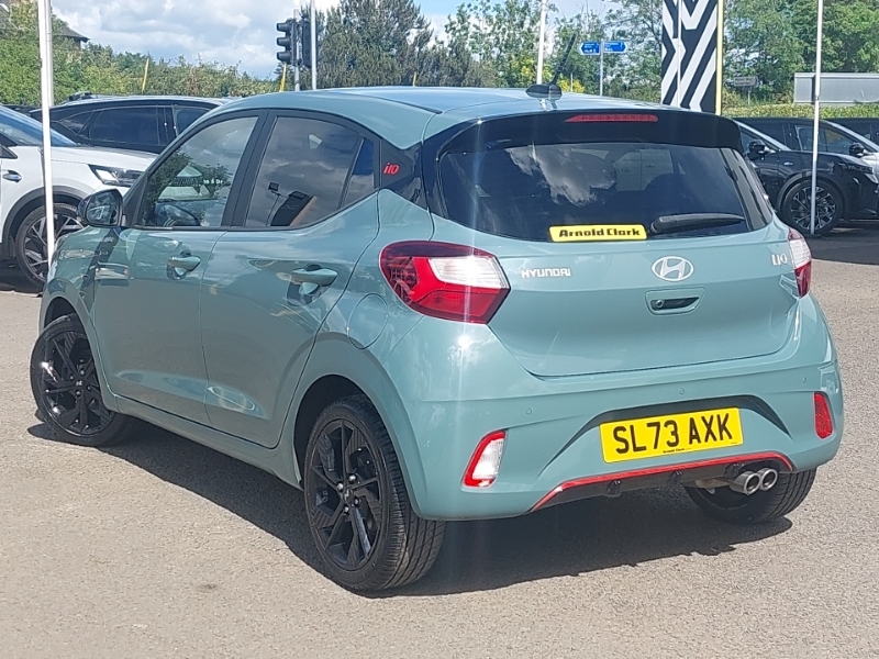 Hyundai I10 1.0 T-gdi N Line Green #2