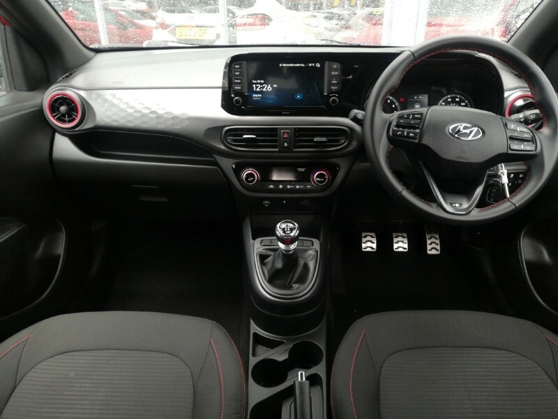 Hyundai I10 1.0 T-gdi N Line Tech Pack Red #3