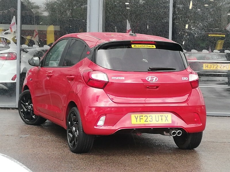 Hyundai I10 1.0 T-gdi N Line Tech Pack Red #2