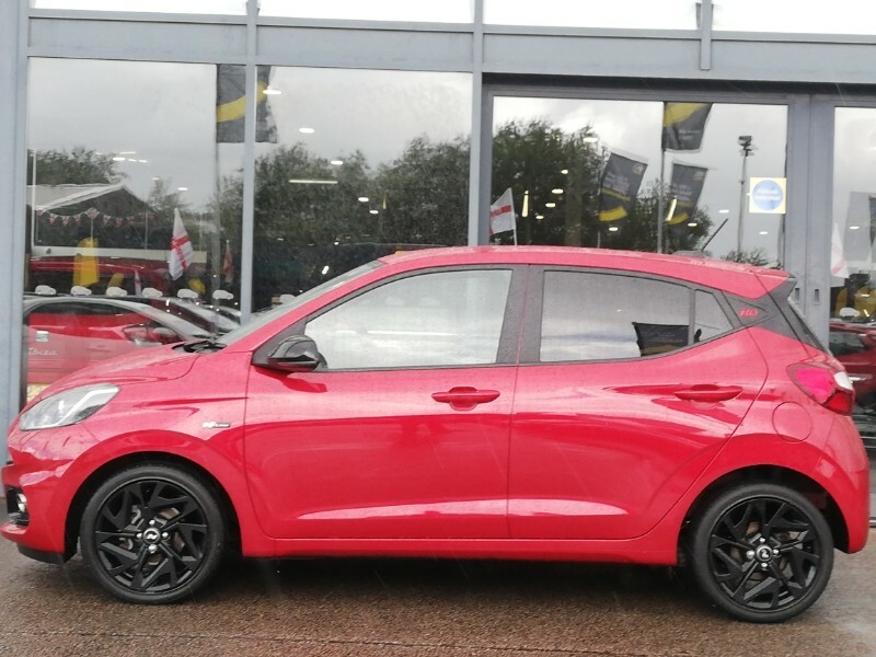 Hyundai I10 1.0 T-gdi N Line Tech Pack Red #4