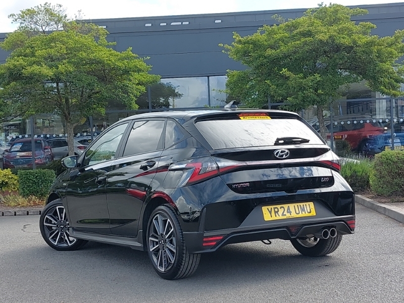 Hyundai I20 1.0T Gdi 48V Mhd 120 N Line Dct Black #2