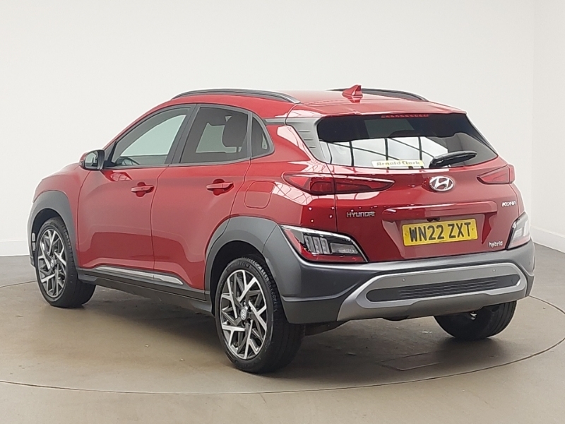 Hyundai Kona 1.6 Gdi Hybrid Premium Dct Red #2