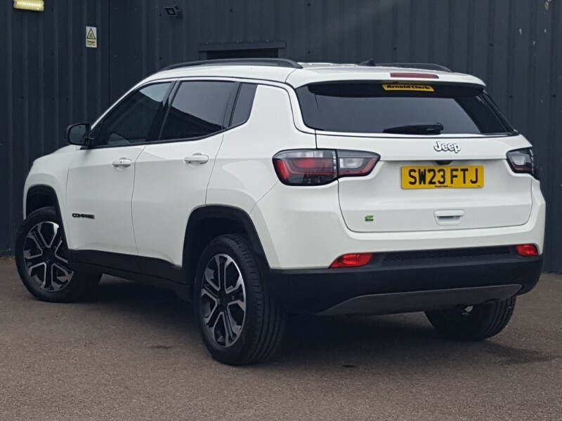 Jeep Compass 1.5 T4 E-torque Hybrid Limited Dct White #2