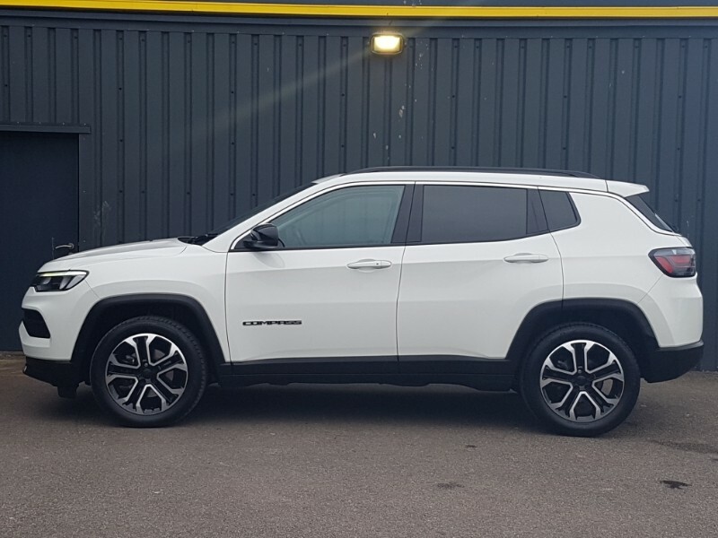 Jeep Compass 1.5 T4 E-torque Hybrid Limited Dct White #4