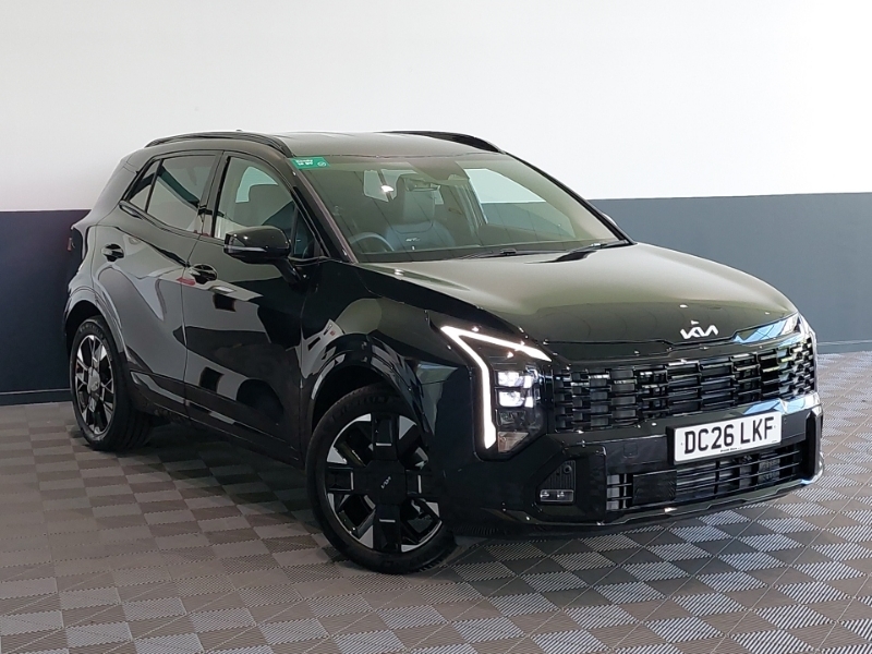 Kia Sportage 1.6T Gdi Hev Gt-line DC26LKF Black