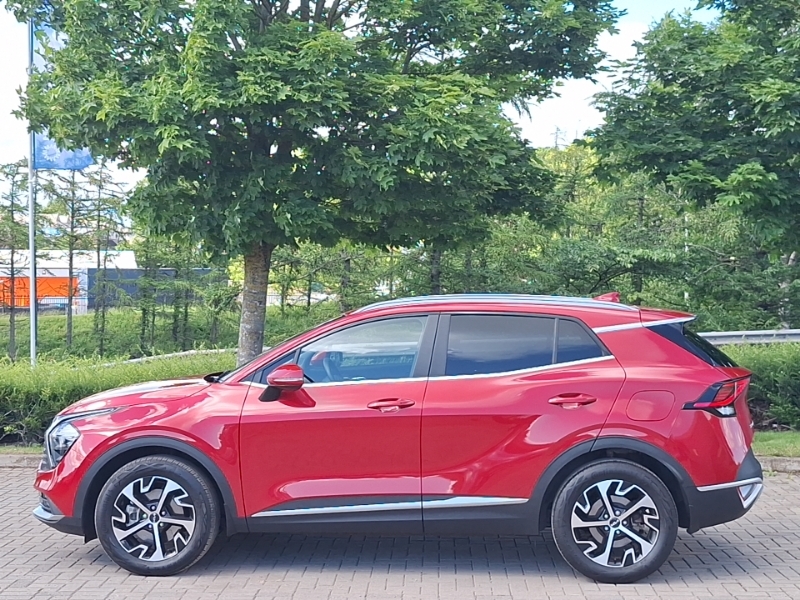 Kia Sportage 1.6T Gdi Hev 3 Red #4