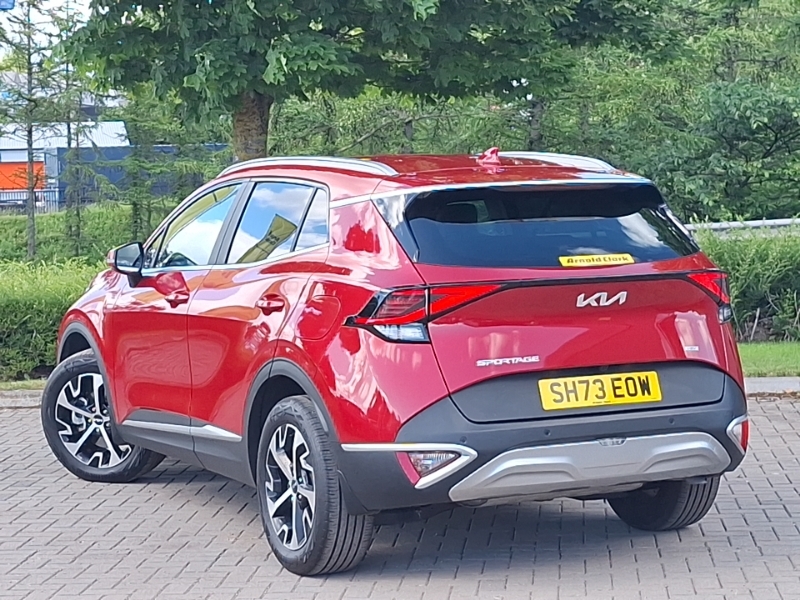 Kia Sportage 1.6T Gdi Hev 3 Red #2