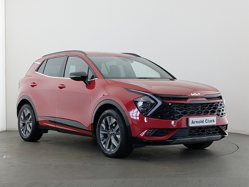 Kia Sportage 1.6T Gdi 207 Hev Gt-line Red