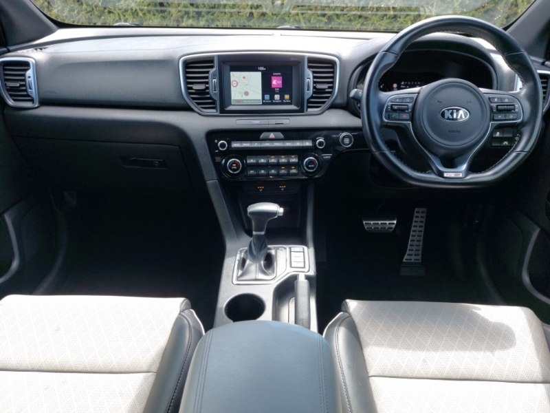 Kia Sportage 2.0 Crdi Gt-line Awd Silver #3