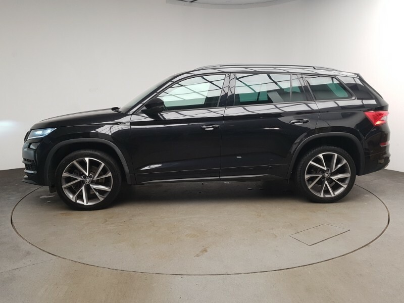 Skoda Kodiaq 2.0 Tdi 190 Sport Line 4X4 Dsg 7 Seat Black #4