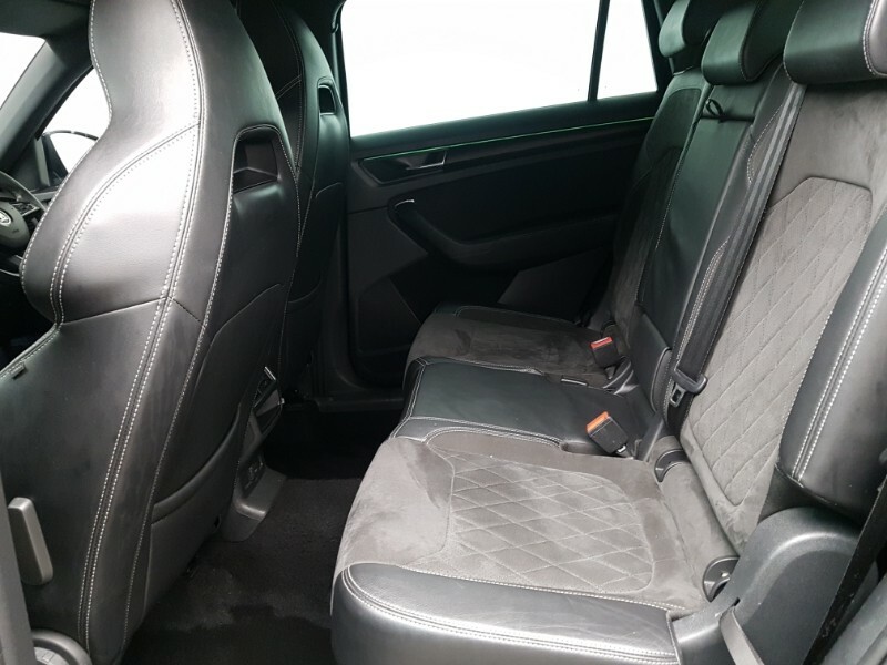 Skoda Kodiaq 2.0 Tdi 190 Sport Line 4X4 Dsg 7 Seat Black #6