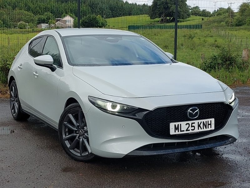 Mazda 3 2.5 E-skyactiv G Mhev 140 Exclusive-line White