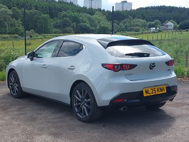Mazda 3 2.5 E-skyactiv G Mhev 140 Exclusive-line White #2