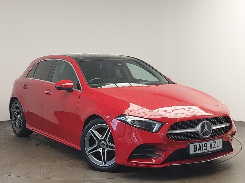 Mercedes-Benz A Class A180d Amg Line Premium Plus Red