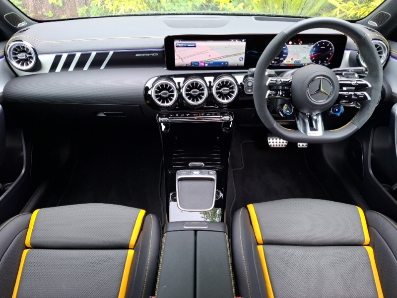 Mercedes-Benz A Class A45 S 4Matic Plus Black #3
