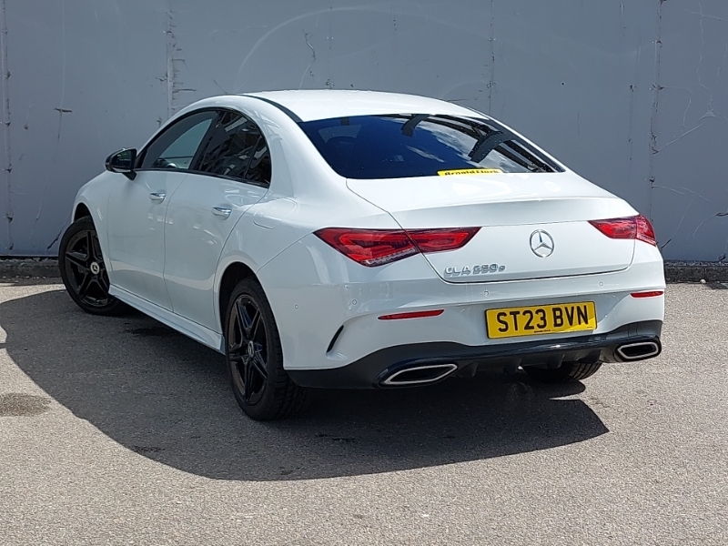 Mercedes-Benz CLA Class Cla 250E Amg Line Premium Tip White #2