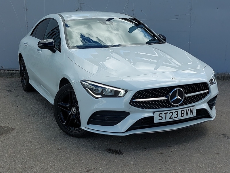 Mercedes-Benz CLA Class Cla 250E Amg Line Premium Tip White