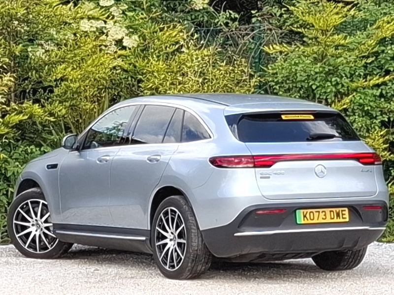 Mercedes-Benz EQC Eqc 400 300Kw Amg Line Edition 80Kwh Silver #2
