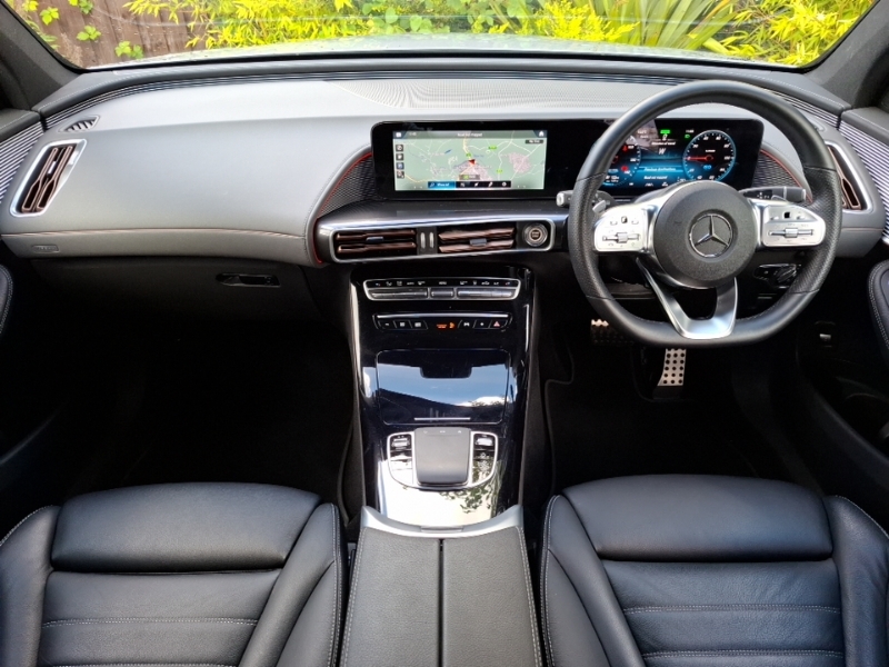 Mercedes-Benz EQC Eqc 400 300Kw Amg Line Edition 80Kwh Silver #3
