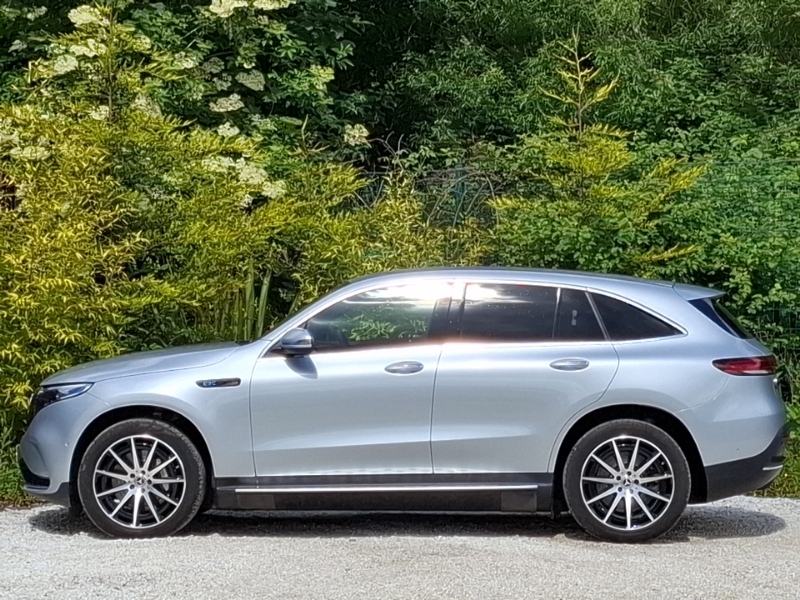 Mercedes-Benz EQC Eqc 400 300Kw Amg Line Edition 80Kwh Silver #4