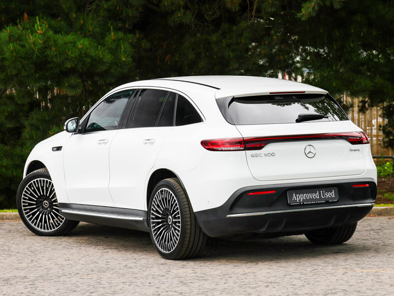 Mercedes-Benz EQC Eqc 400 300Kw Amg Line Premium 80Kwh KM73AZD White #2