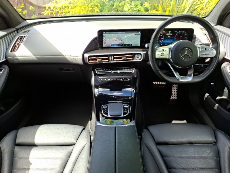 Mercedes-Benz EQC Eqc 400 300Kw Amg Line Premium 80Kwh Black #3