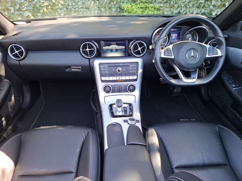 Mercedes-Benz SLC Slc 180 Amg Line 9G-tronic Black #3