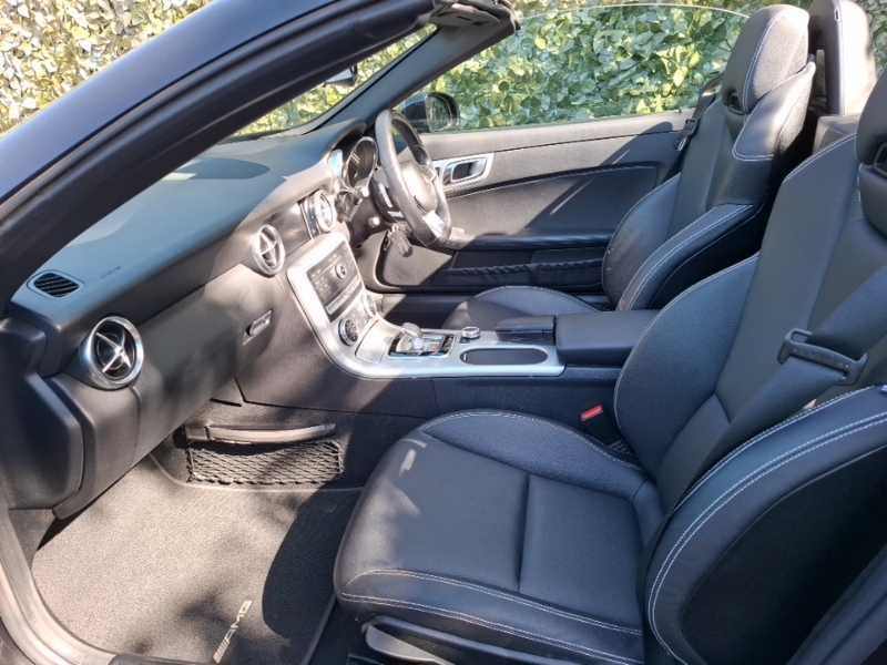 Mercedes-Benz SLC Slc 180 Amg Line 9G-tronic Black #5
