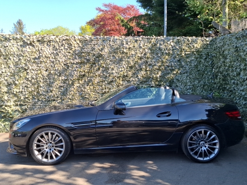 Mercedes-Benz SLC Slc 180 Amg Line 9G-tronic Black #4