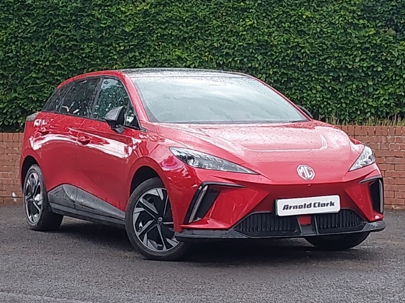 MG MG4 150Kw Trophy Ev Long Range 64Kwh Red
