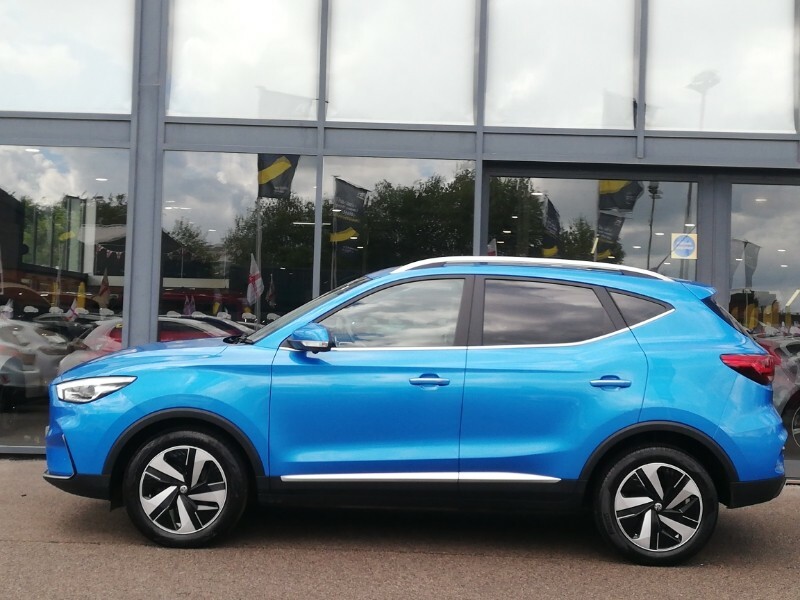MG ZS 115Kw Trophy Ev Long Range 73Kwh Blue #4