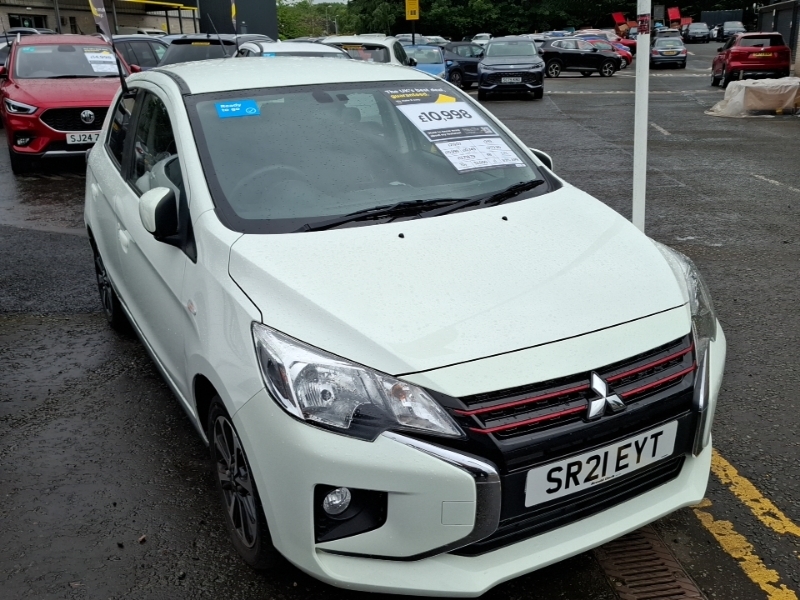 Mitsubishi Mirage 1.2 Design Pro White