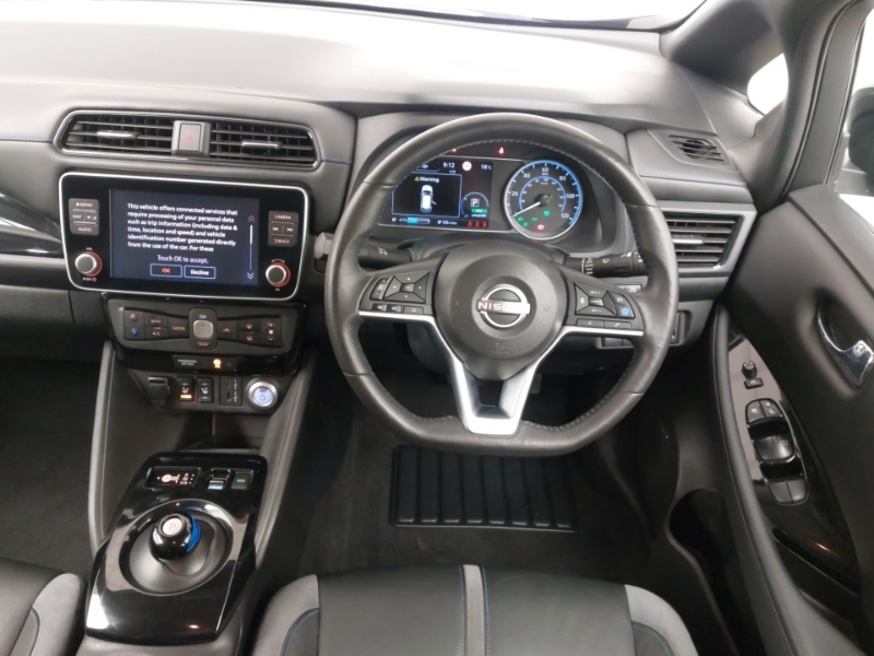 Nissan Leaf Hatchback Grey #8