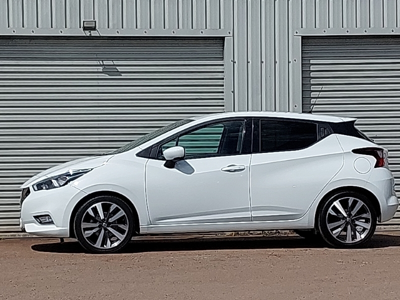 Nissan Micra 0.9 Ig-t Tekna White #4