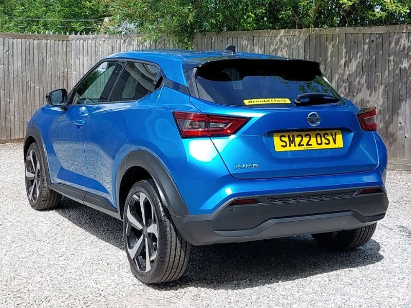 Nissan Juke 1.0 Dig-t 114 Tekna SM22OSV Blue #2