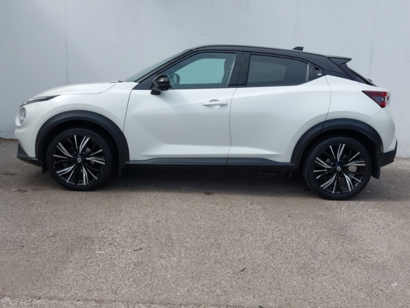 Nissan Juke 1.0 Dig-t Tekna Dct White #4