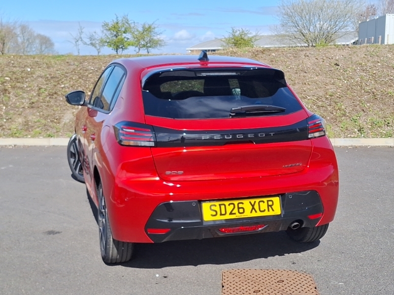 Peugeot 208 1.2 Hybrid 110 Allure E-dsc6 Red #2