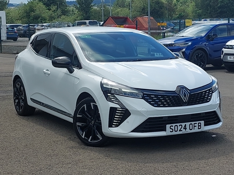 Renault Clio 1.6 E-tech Full Hybrid 145 Techno White