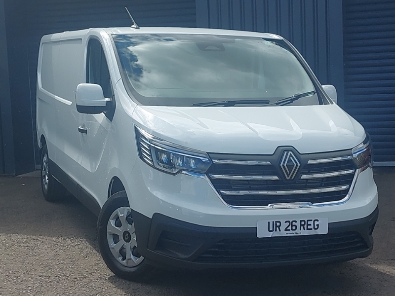 Renault Trafic Ll30 Blue Dci 130 Advance Safety Van White