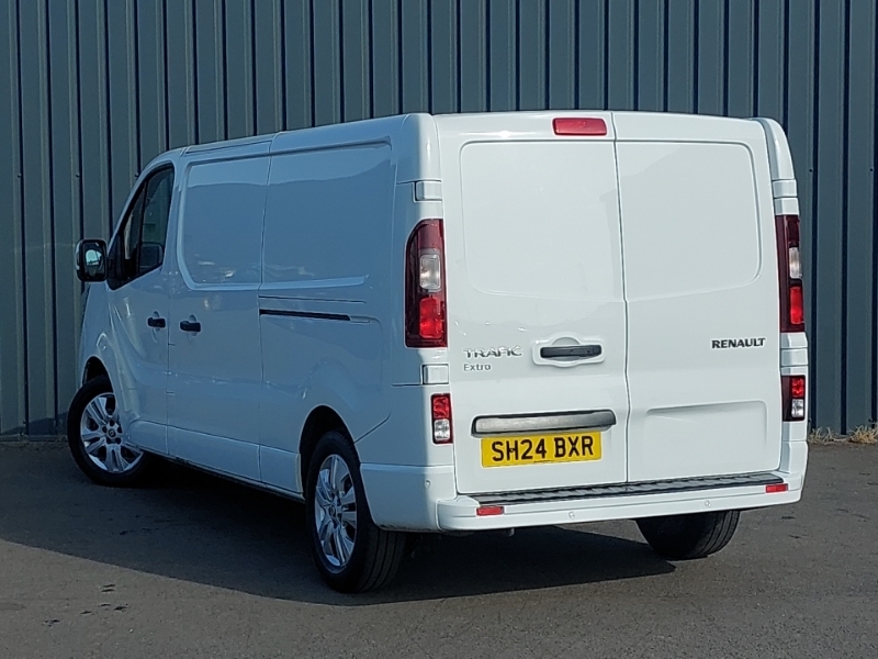 Renault Trafic Ll30 Blue Dci 130 Extra Safety Van SH24BXR White #2