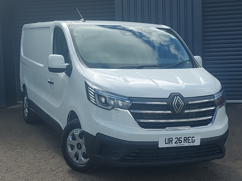 Renault Trafic Sl30 Blue Dci 150 Advance Safety Van Eag9 White