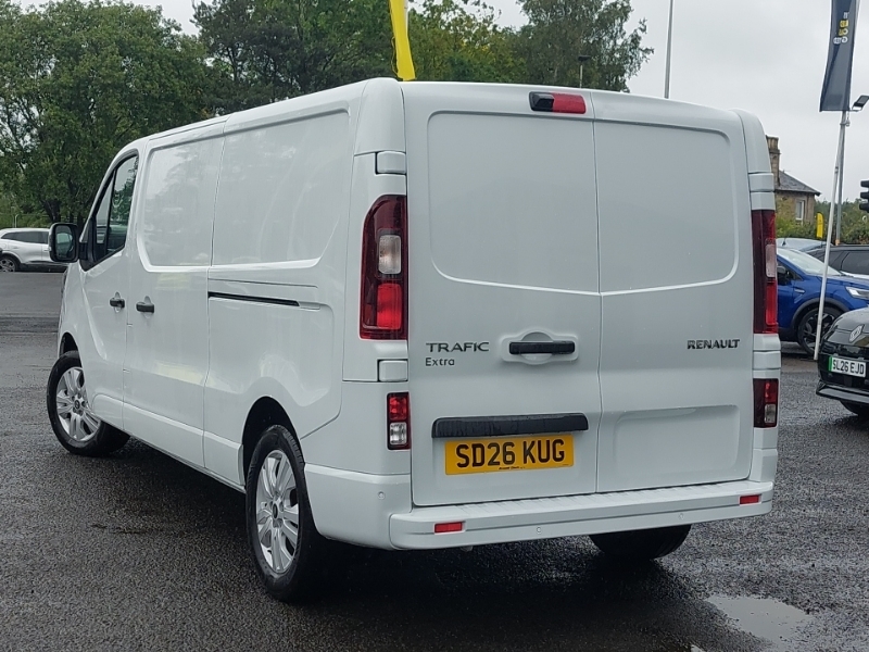 Renault Trafic Ll30 Blue Dci 150 Extra Safety Van SD26KUG White #2