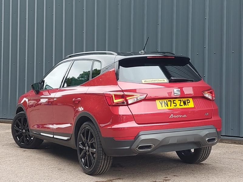 Seat Arona 1.0 Tsi 115 Fr Black Edition Dsg YN75ZWP Red #2