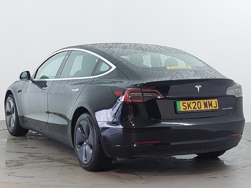 Tesla Model 3 Long Range Awd Black #2