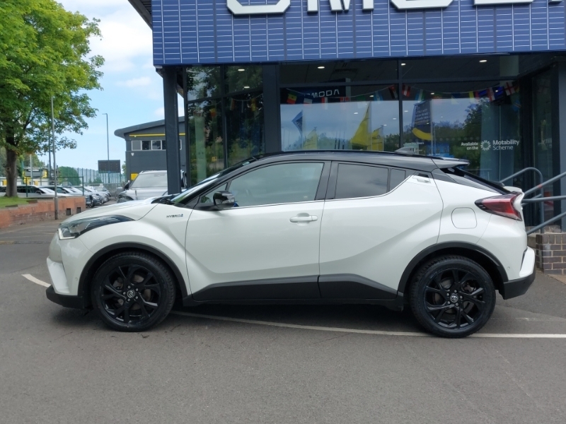 Toyota C-Hr 1.8 Hybrid Dynamic Cvt WV67ZVR White #4