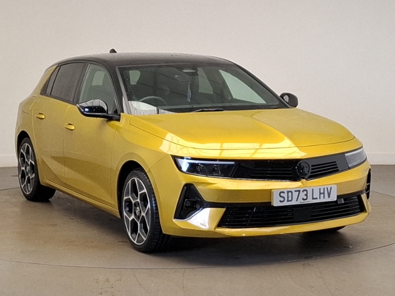 Vauxhall Astra 1.2 Turbo 130 Gs Yellow