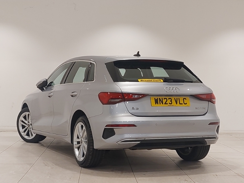 Audi A3 30 Tfsi Sport WN23VLC Silver #2