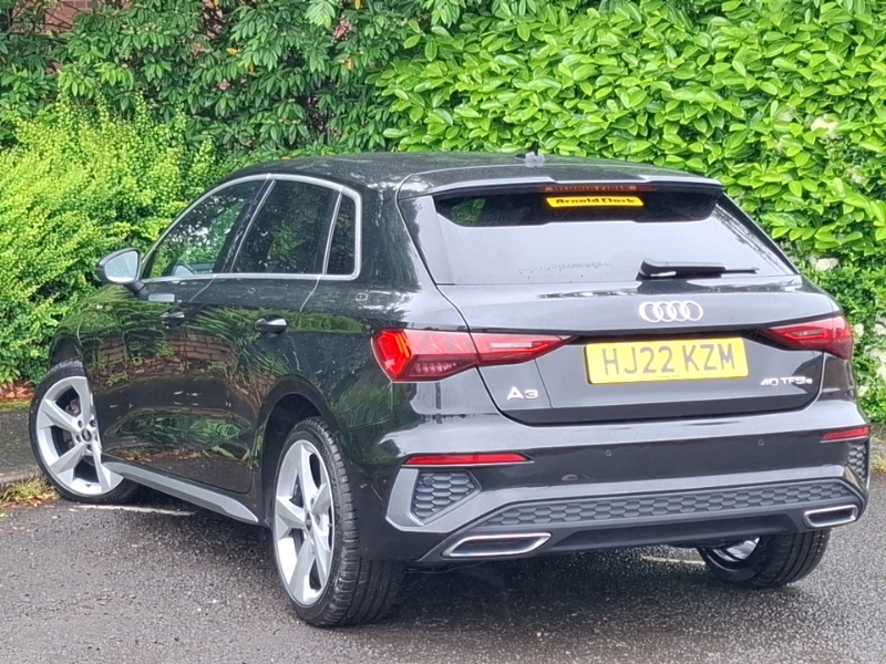 Audi A3 40 Tfsi E S Line S Tronic HJ22KZM Black #2