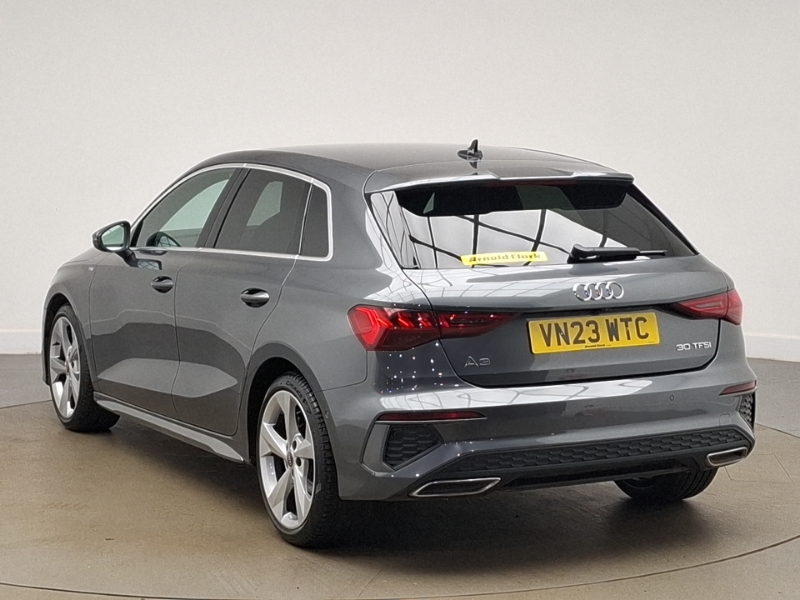 Audi A3 30 Tfsi S Line S Tronic VN23WTC Grey #2